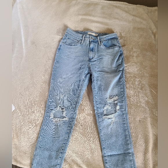 721 Levi's high rise skinny jeans - Picture 3 of 6